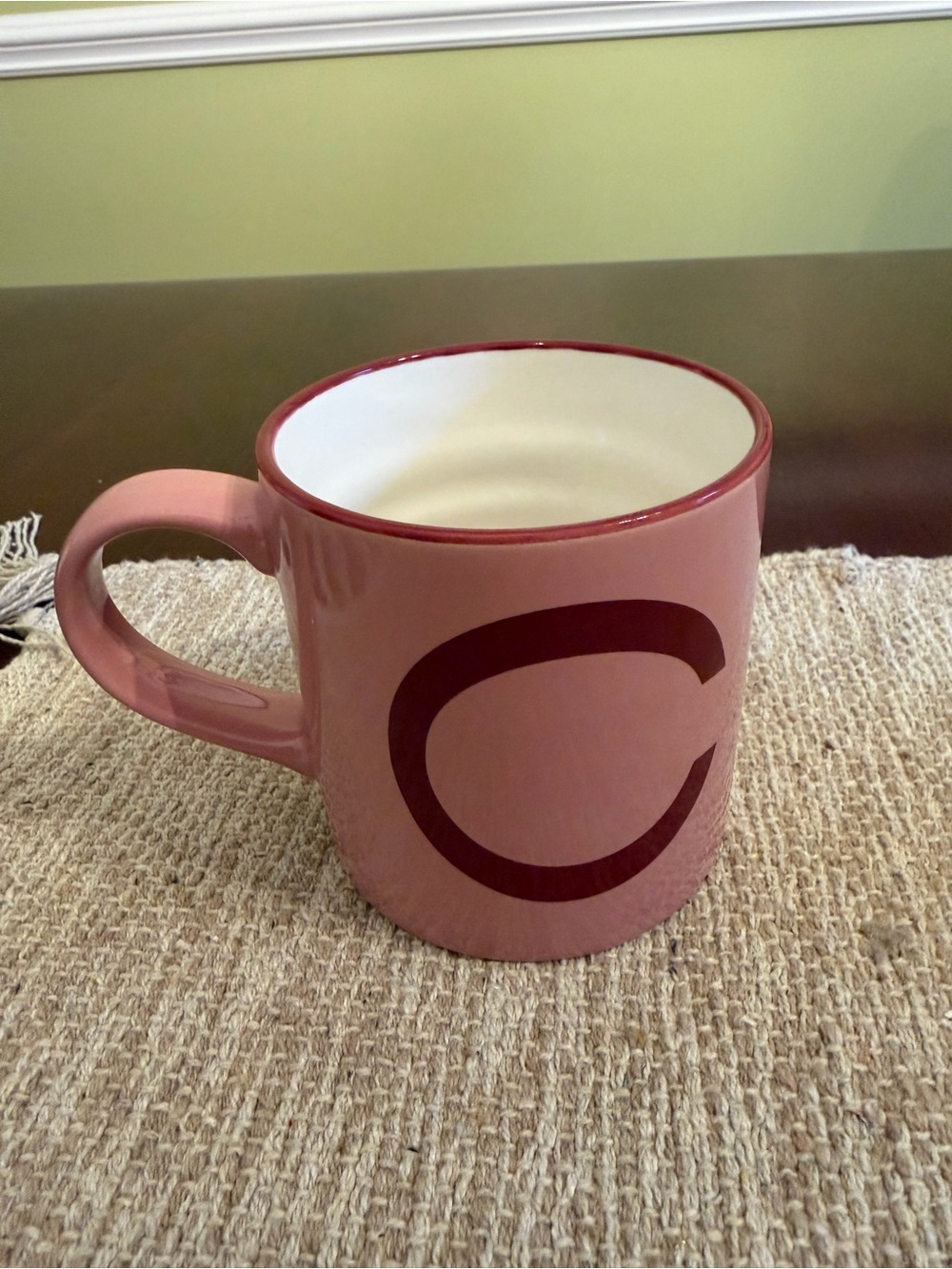 Opalhouse Stoneware Monogram ‘C’ Mug